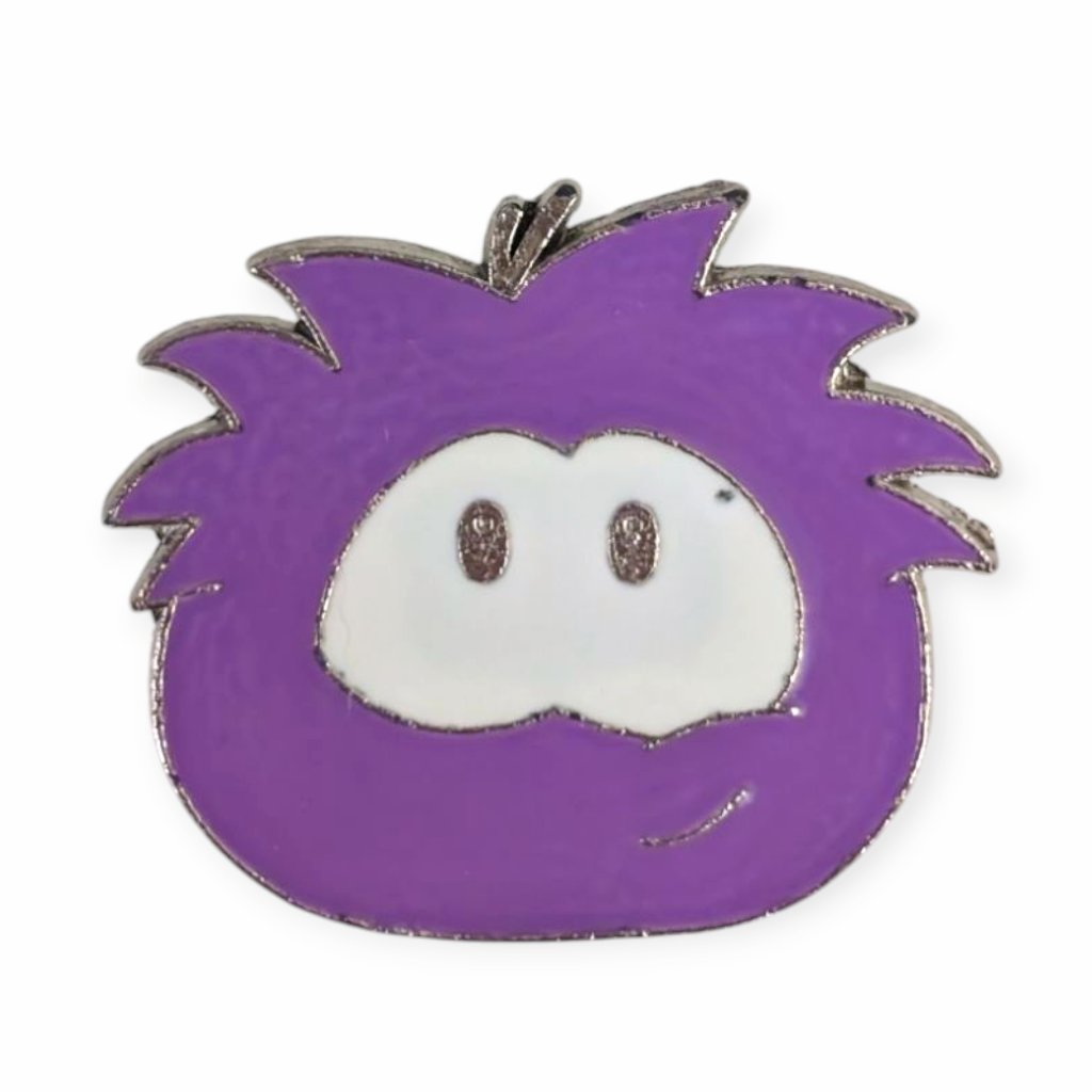 Club Penguin Disney Pin Purple Puffle
